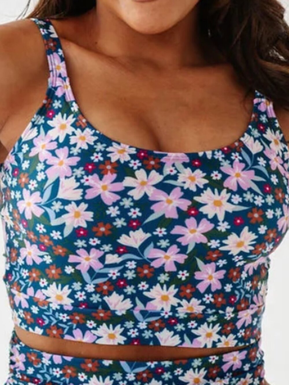 Livy & Kate Bayside Top in Santorini Floral